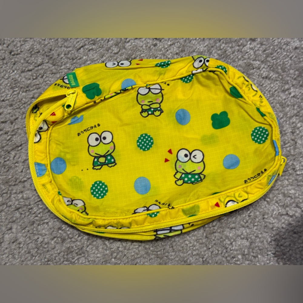 Hello kitty x Baggu keroppi small packing cube